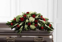 The FTD Sincerity(tm) Casket Spray from Backstage Florist in Richardson, Texas